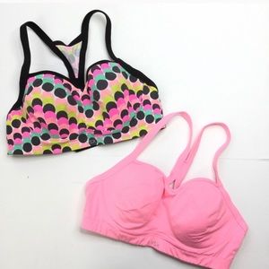 Two 34d Victoria’s Secret sports bras